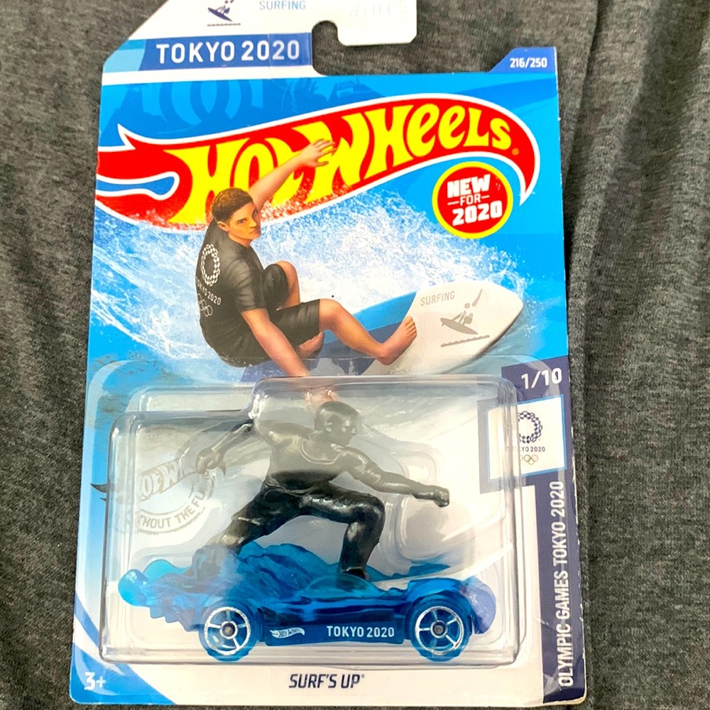 Hot Wheels SURF'S UP Olympic Games Tokyo 2020 collectible